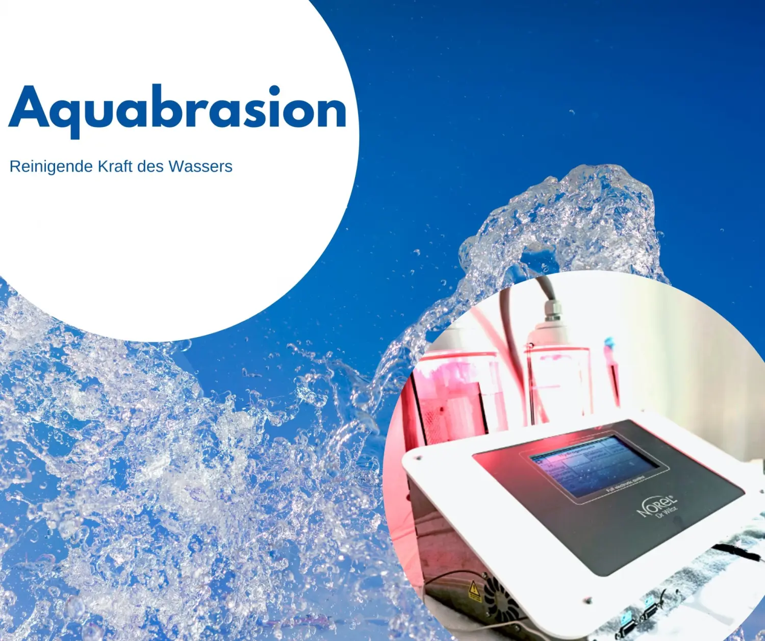 VT Natural Skincare & Beauty – Flyer zu Aquabrasion